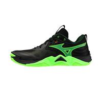 Mizuno Wave Momentum Elite Black/Glowing Apple Zapatillas de sala para hombre EUR 44,5