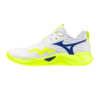 Mizuno Wave Momentum Pro White/Lightning Yellow/Dazzlin Zapatillas de sala para hombre EUR 44,5