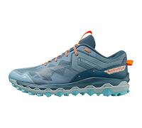 Mizuno Wave Mujin 9 Zapatillas para carreras de montaña para Hombre, Azul (Provincial Blue/Baby Blue/Light Orange), 39 EU
