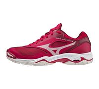 Mizuno Wave Phantom 2, Zapatillas Mujer, PRed/WhiteSand/BikingRed, 36.5 EU