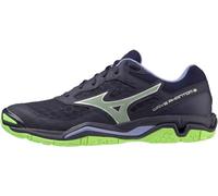 Mizuno Wave Phantom 3, para Interiores Unisex Adulto, Eblue Techgreen Lolite, 39 EU