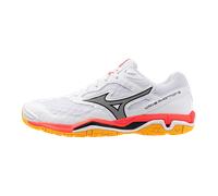 Mizuno WAVE PHANTOM 3 Zapatillas de balonmano Blanco/Fiery Coral 2/Citrus Mujer/Hombreo Talla 39