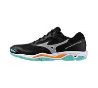 Mizuno WAVE PHANTOM 3 Zapatillas de balonmano Negro/Tangelo/Ice Verde Mujer/Hombreo Talla 48,5