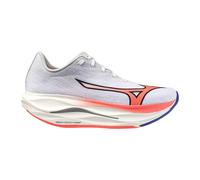 Mizuno Wave Rebellion Flash 3 White/Striking Coral/Iris Bloo Calzado de running para mujer UK 8