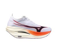 Mizuno WAVE REBELLION PRO 3 Zapatillas de correr Blanco/Baritone Azul/Fiery Coral 2 Mujer/Hombreo Talla 46