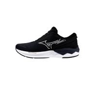 Mizuno Wave Revolt 3, Zapatillas para Correr Unisex Adulto, Peonía Azul Marino, Blanco y Negro, 45 EU
