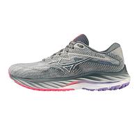 Mizuno Wave Rider 27 Running H-VPink/OBlue/Luminous para Mujer, Pblue White H Vpink, 41 EU