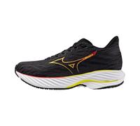 Mizuno Wave Rider 28 - Tenis de Correr para Mujer, Black-Evening Primrose, 38.5 EU