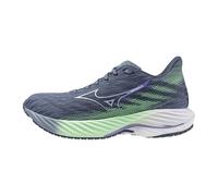 Mizuno Wave Rider 28 Womens Running Shoe, Citadel-White, 7.5