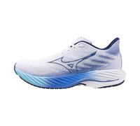 Mizuno Wave Rider 28, Zapatillas para Correr Hombre, White Estate Blue, 40.5 EU