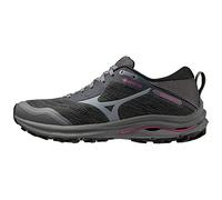 Mizuno Wave Rider Gtx Zapatillas para correr de carretera para Mujer, Gris (Iron Gate/Nimbus Cloud/Fuchsia Fedora), 38.5 EU