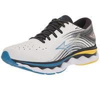 Mizuno Wave Sky 6 - Zapatillas de Running para Hombre, Color Negro, Blanco Cibernético Amarillo, 46.5 EU