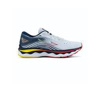 Mizuno Wave Sky 6, Zapatillas de Trail Running Mujer, White/Hibiscus/Buttercup, 38 EU