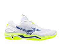 Mizuno Wave Stealth 6 Gibraltar Sea/Antarctica/Fiery Red