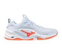 Mizuno Wave Stealth NEO 2.1 Blue Finch/Lava Orange Zapatillas de sala para mujer EUR 40,5
