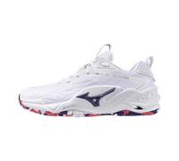 Mizuno WAVE STEALTH NEO 2 Zapatillas de balonmano Blanco/VioletIndigo/CamelliaRos Mujer Talla 36,5