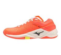 Mizuno Wave Stealth Neo, Zapatillas Deportivas Unisex Adulto, Neon Flame/Black/Bolt 2, 42.5 EU