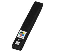 Mizuno WKF black belt RB Negro Mujer/Hombreo Talla 5+