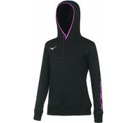 Mizuno Wom Sweat Hoodie Zapatillas para entrenar Negro Mujer Talla S
