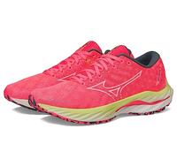 Mizuno Women's Wave Inspire 19 Running, High Vis Pink Snow White, 38 EU