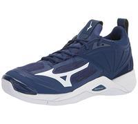 Mizuno Women's Wave Momentum 2, Zapatillas de vóleibol Mujer, Azul Marino/Blanco (Navy White), 42 EU