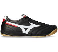 Mizuno - Zapatilla de fútbol sala Morelia Sala Elite IN, Unisex, Black-White-Chinese Red, 10 UK
