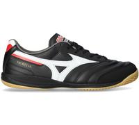 Mizuno - Zapatilla de fútbol sala Morelia Sala Pro IN, Unisex, Black-White-Chinese Red, 9 UK