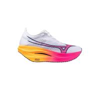 Mizuno WAVE REBELLION PRO 3 Zapatillas de correr Blanco/Rosa Tetra/Tang Naranja Mujer/Hombreo Talla 44,5