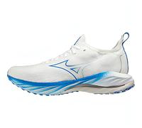 Mizuno Wave Neo Wind, Zapatillas de Running Hombre, Undyed White/Peace Blue, 44 EU