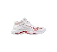 Mizuno Zapatillas Wave Lightning Elite MD Blancas/Rojas Mujer 2026