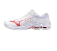 Mizuno Zapatillas Wave Lightning Pro Blancas/Rojas Mujer 2026