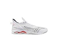 Mizuno WAVE MIRAGE 5 Zapatillas de balonmano Blanco/Negro/Fiery Rojo Mujer/Hombreo Talla 43