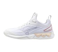 Mizuno Zapatos de Voleibol para Mujer, Blanco, 38 EU