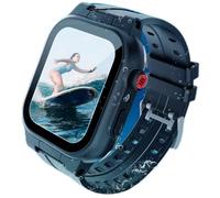 MIZUSUPI Funda impermeable para Apple Watch de 41 mm, 45 mm, 44 mm, 42 mm, 40 mm, 38 mm, funda IP68 con correa y protector de pantalla para Apple Watch Series 9, 8, 7, 6, 5, 4, 3, 2, SE SE2, funda