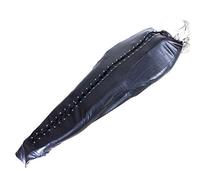 MIZUT Saco de dormir de bondage BDSM de cuerpo completo extremadamente ajustado, ropa de cuero/camisa de fuerza, de sujeción de lencería, esposas for manos, pies y piernas, juguetes for mujeres, hombr
