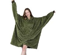 Mizzeo Manta de microfibra ligera de gran tamaño, talla única, forro polar verde con licencia oficial de star wars silent one crew.