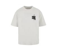 MJ Gonzales Camiseta 'Transformation' gris claro / lila / negro L gris claro / lila / negro