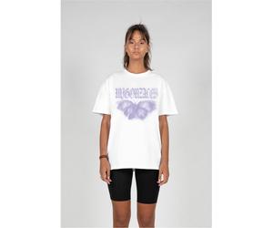 MJ GONZALES Ladies T-Shirt MJG Heavy Oversized Tee Ladies Butterfly Illusion MJG11916 L