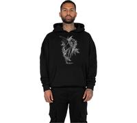 MJ Gonzales Sudadera Angel 3.0 Heavy Hoody Oversized Essentials V.4 Negro XL