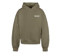 MJ Gonzales Sudadera 'Discipline Dynasty' gris claro / gris oscuro / oliva / blanco XL gris claro / gris oscuro / oliva / blanco