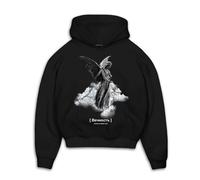 MJ Gonzales Sudadera Angel Heavy Hoody Oversized Essentials V.4 Negro XXL