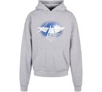 MJ Gonzales Sudadera 'Higher Than Heaven' azul / gris / gris moteado / blanco XL azul / gris / gris moteado / blanco