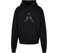 MJ Gonzales Sudadera 'Higher Than Heaven' negro / blanco XS negro / blanco