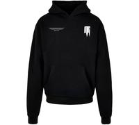 MJ Gonzales Sudadera 'Metamorphose V.2' lila / negro / blanco L lila / negro / blanco