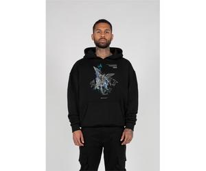 MJ Gonzales Sudadera Saint V.1 Heavy Hoody Oversized Essentials V.4 Negro XXL