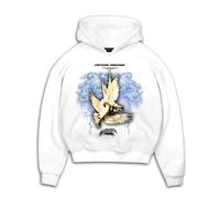 MJ Gonzales Sudadera 'Vintage' azul / amarillo / negro / blanco S azul / amarillo / negro / blanco