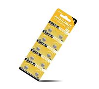 Mjaie 10/50 pilas de botón AG4 LR626 de 1,55 V, pilas de botón portátiles adecuadas para cámaras digitales, juegos electrónicos, baterías de botón 377, paquete de 10/50 pilas de botón AG4 LR626 de