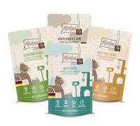 MjAMjAM - Alimento húmedo Premium para Gatos - Pack de Prueba de Pure Meat Enjoy 1, Pack de 12 (12 x 125 g), sin Cereales con Extra de Carne