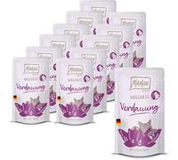 MjAMjAM - Comida húmeda para Gatos - Wellness - Digestión - Pollo, Pack de 12 (12 x 125g), sin Cereales