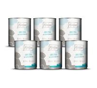 MjAMjAM - comida húmeda premium para gatos - Cabrito tierno con deliciosas zanahorias, pack de 6 (6 x 800 g), sin cereales con extra de carne